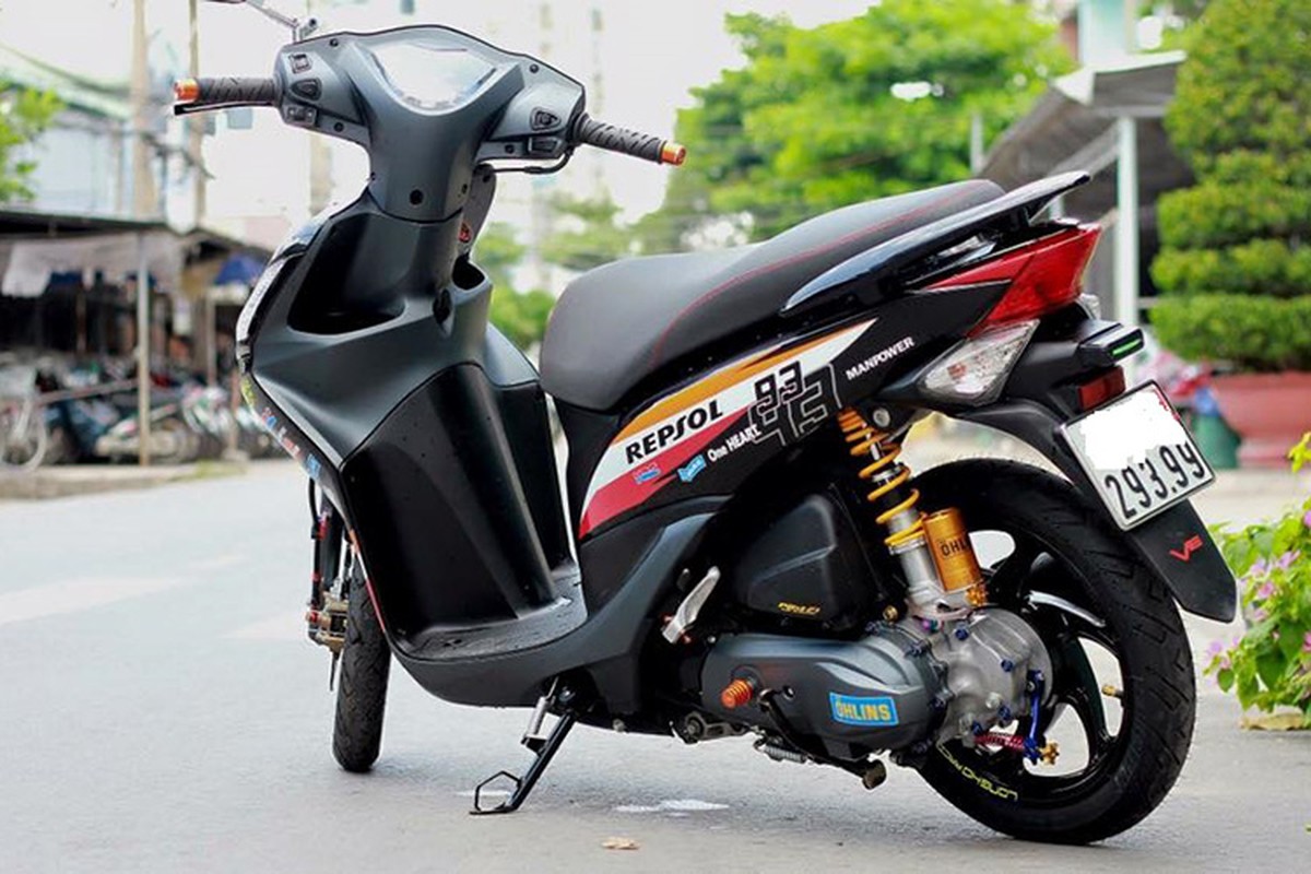 Hai ban do scooter Honda Vision ca tinh cua biker Viet-Hinh-3